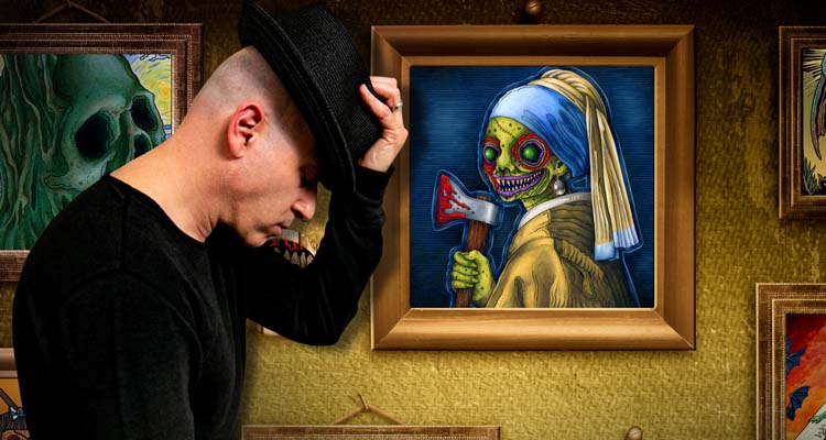 <strong>Beauty of Horror Creator Alan Robert Tips His Hat To The Masters With <em>Famous Monsterpieces</em></strong>